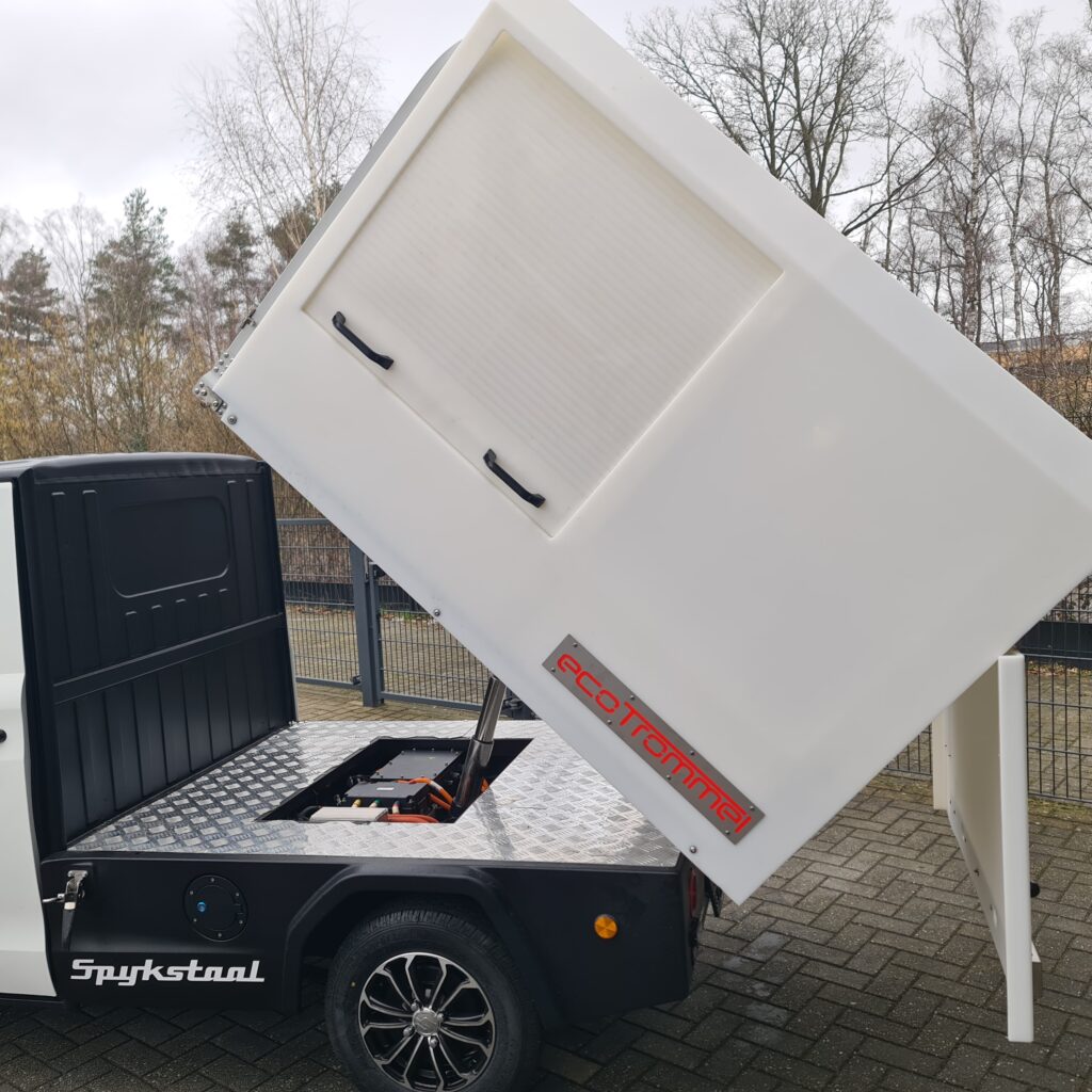 Ecotrommel - auto met laadklep - verstelbaar 1