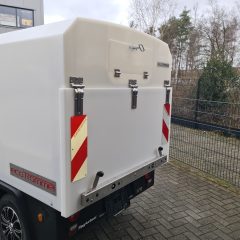 Ecotrommel - auto met laadklep 1